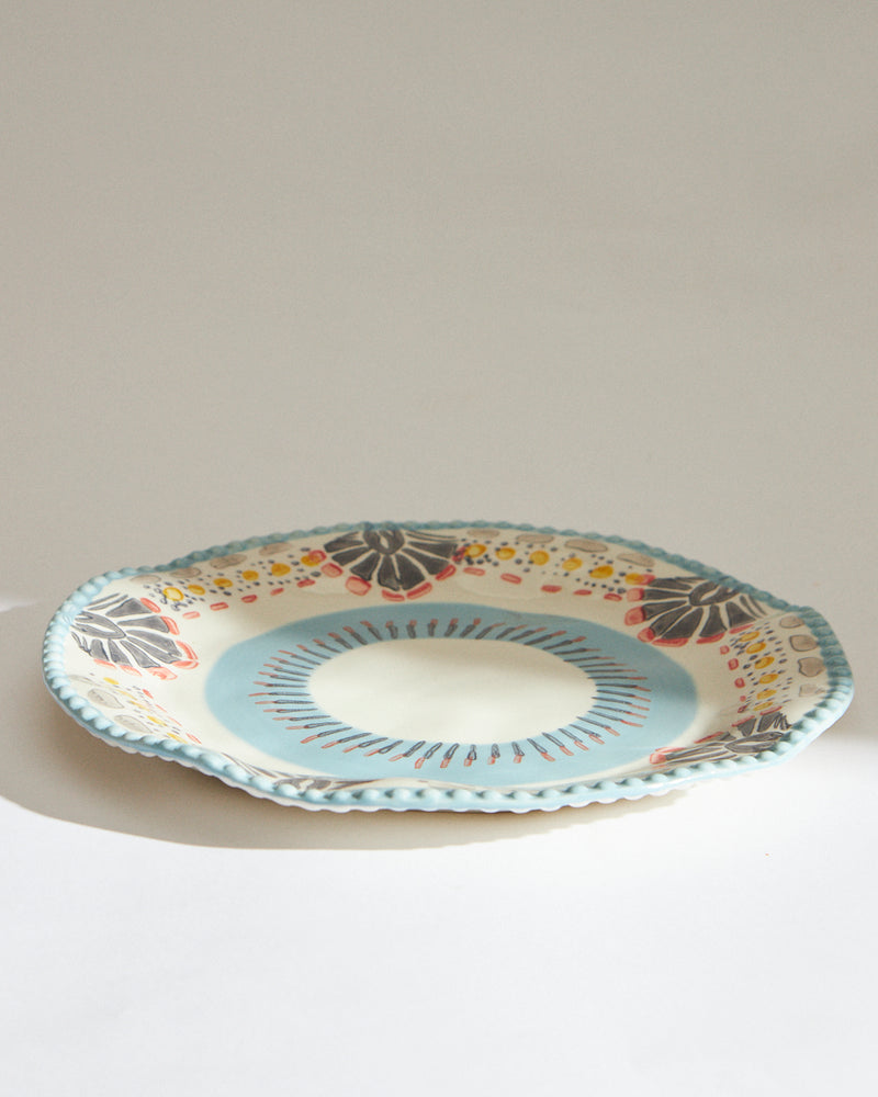 Pixel Shell Dinner Plate