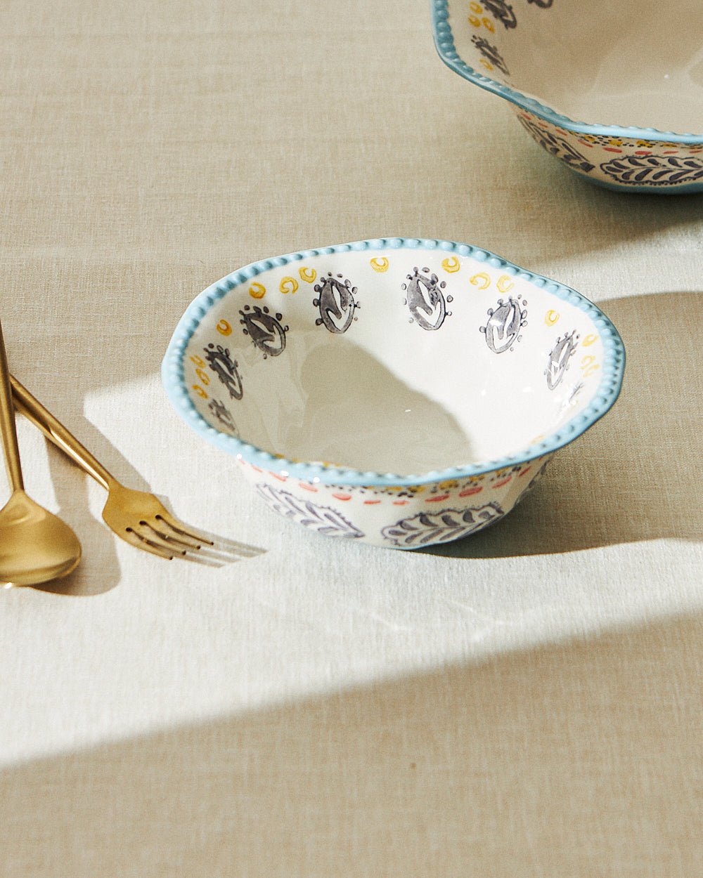 Pixel leaf Serving Bowl - Small