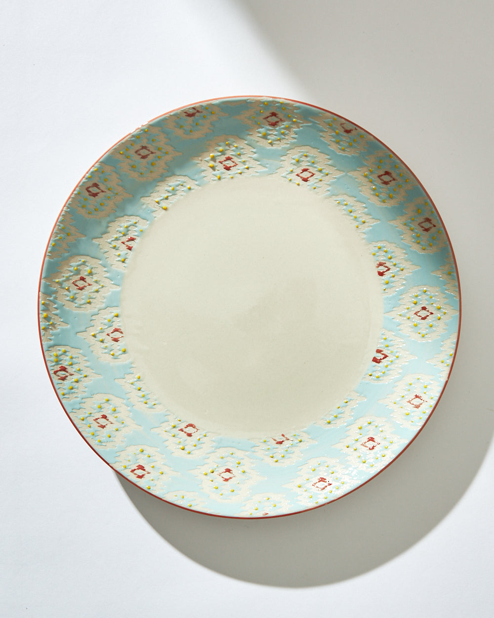 Ikat Fusion Dinner Plate