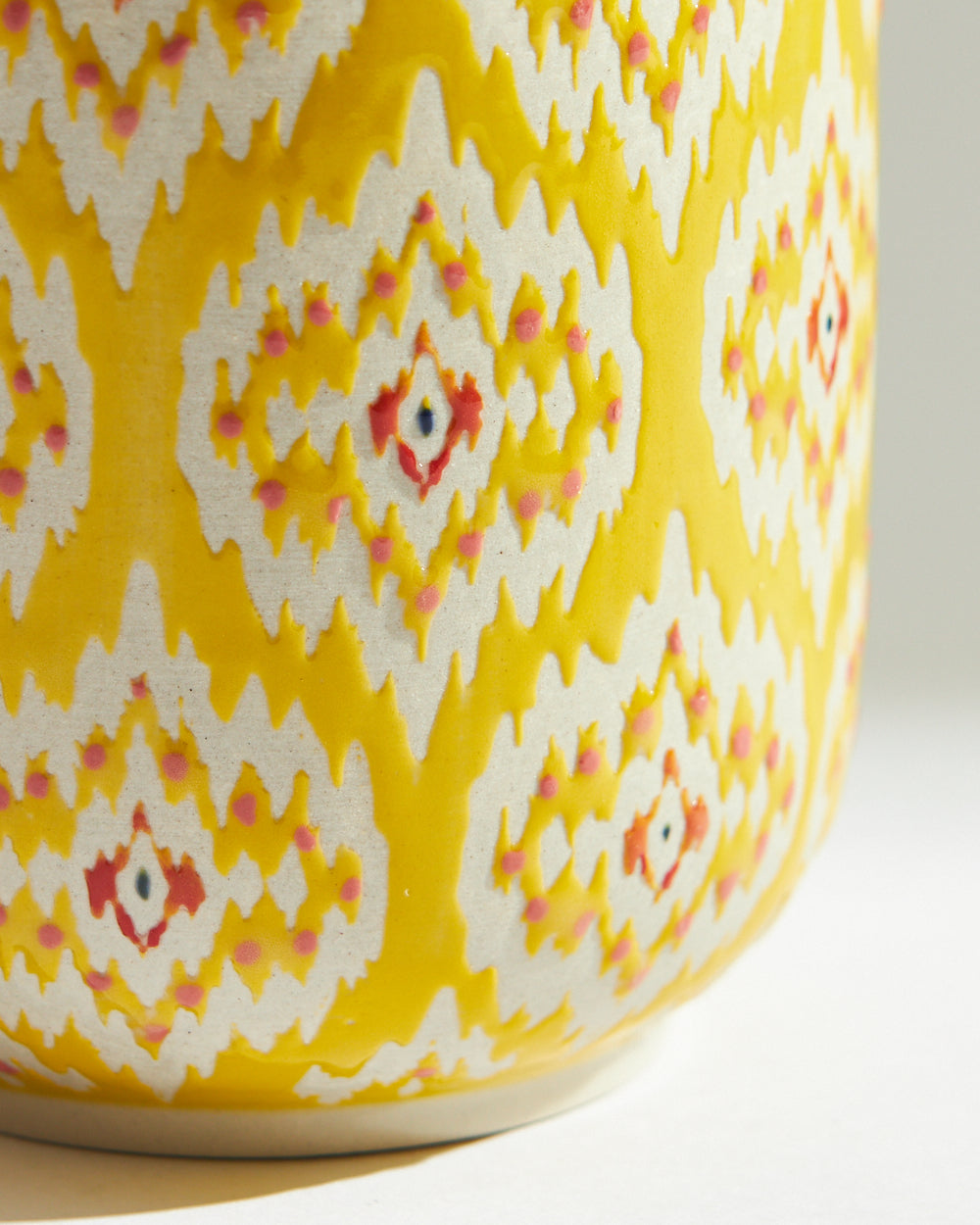 Ikat Fusion Mug | Yellow