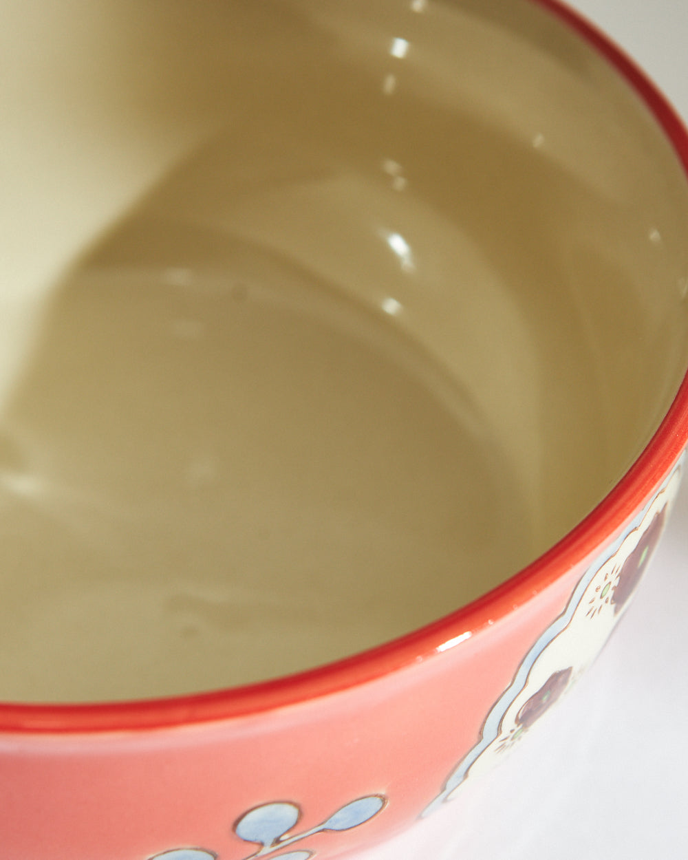 Hibiscus Bloom Snack Bowl | Red