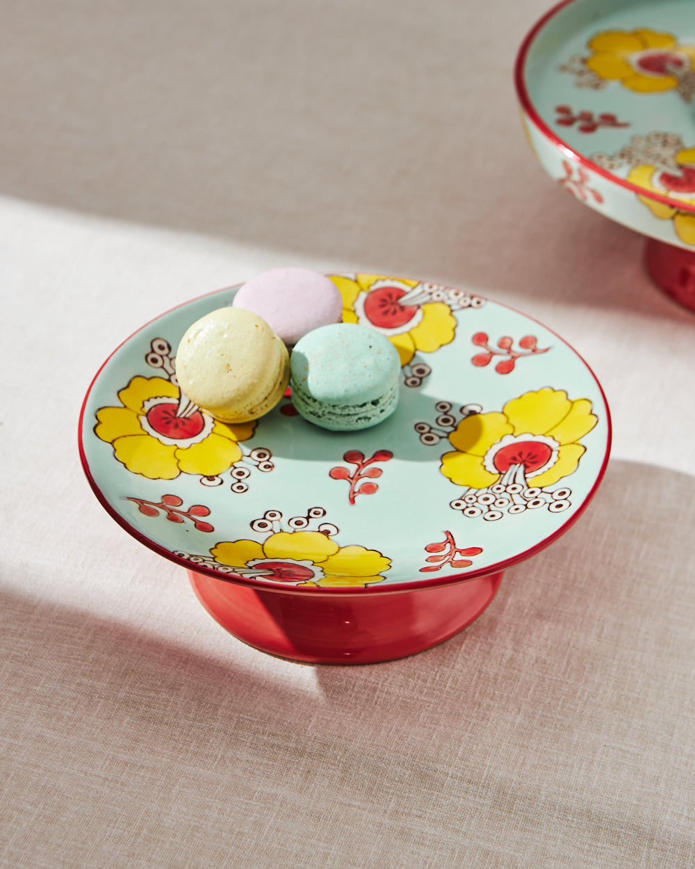 Hibiscus Bloom Cake Stand