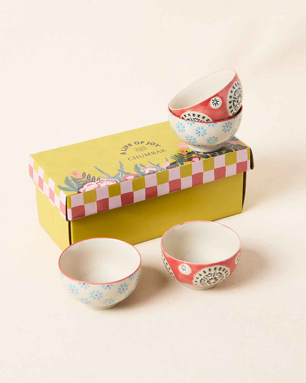 Boho Chakras Bowls | Set of 4