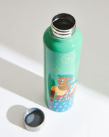Flower Lady Steel Bottle