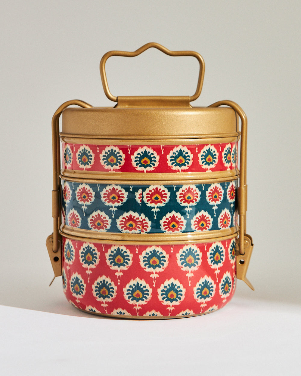 3 Tier lunch box 1 Suzani