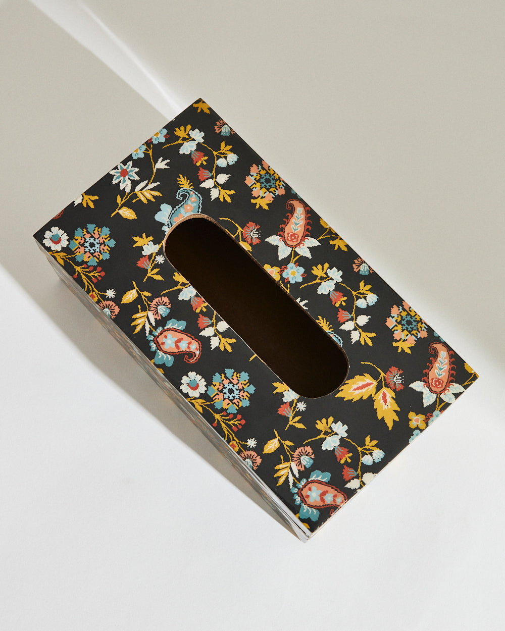 Pixel Paisley Tissue Box