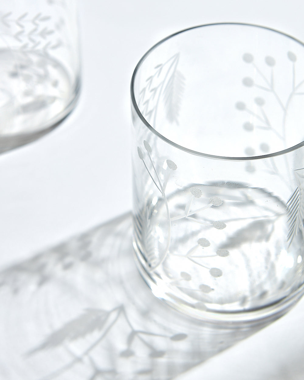 House Party Glass Tumblers - Set of 4