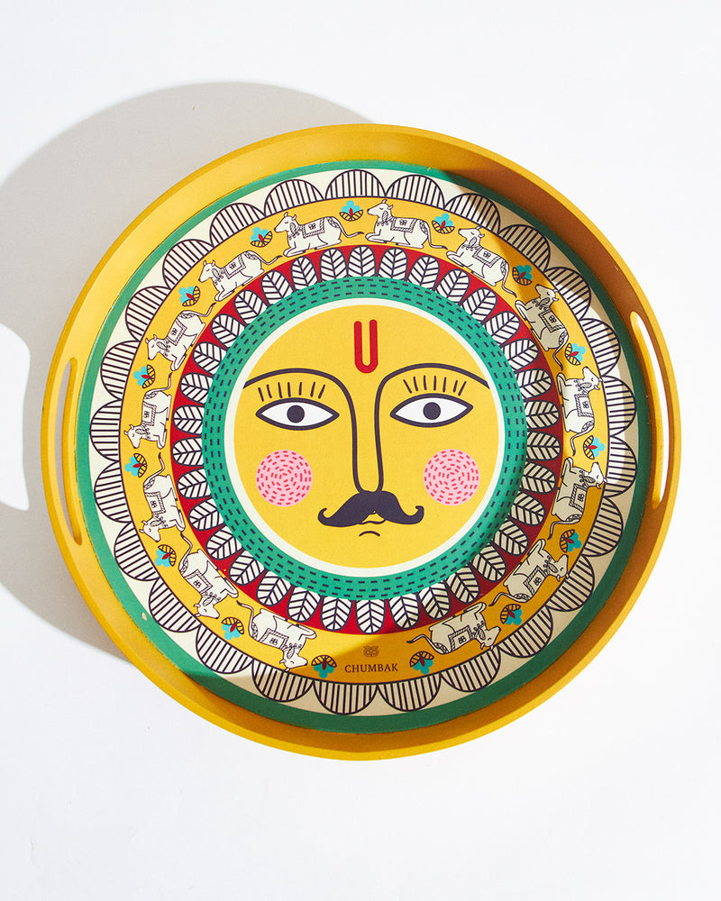 Surya Wooden Tray