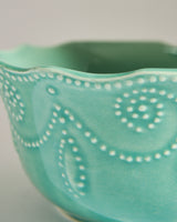 Essentials Lace Serving Bowl, Pink