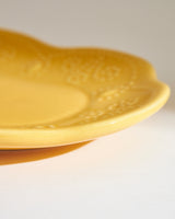 Essentials Lace Platter, Yellow