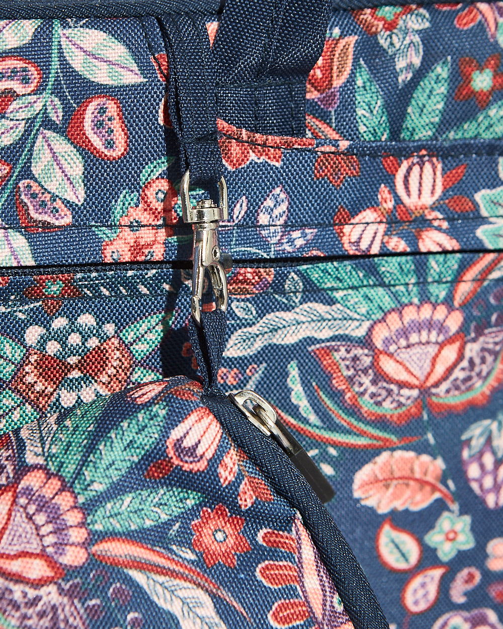 Batik Bloom Laptop Sleeve, Navy - 15inch