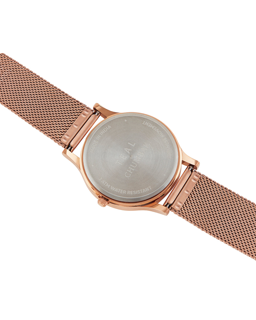 Teal by Chumbak Yin Yang Ele Watch ,Stainless Steel Mesh Strap