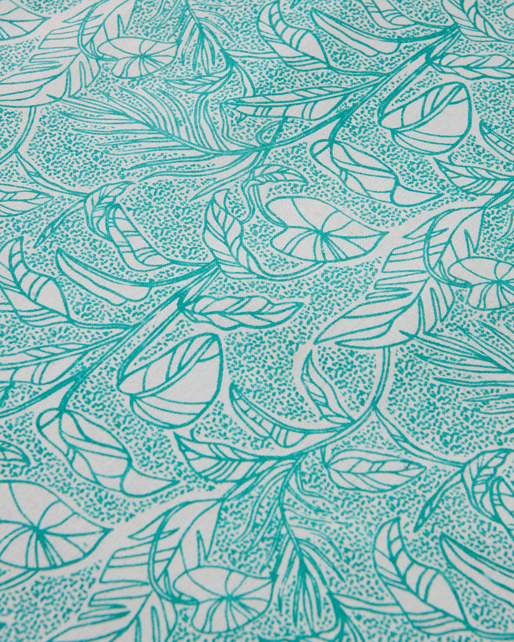 TEAL by Chumbak Classic Tone-on-Tone Bedsheet, Teal - Queen size, 104 TC