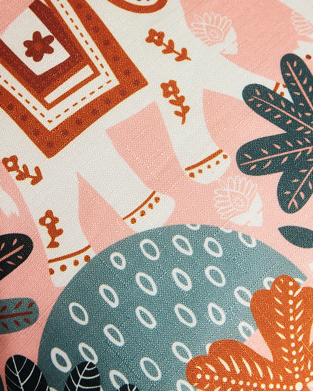 Teal by Chumbak 16" Cushion Covers , Set of 5