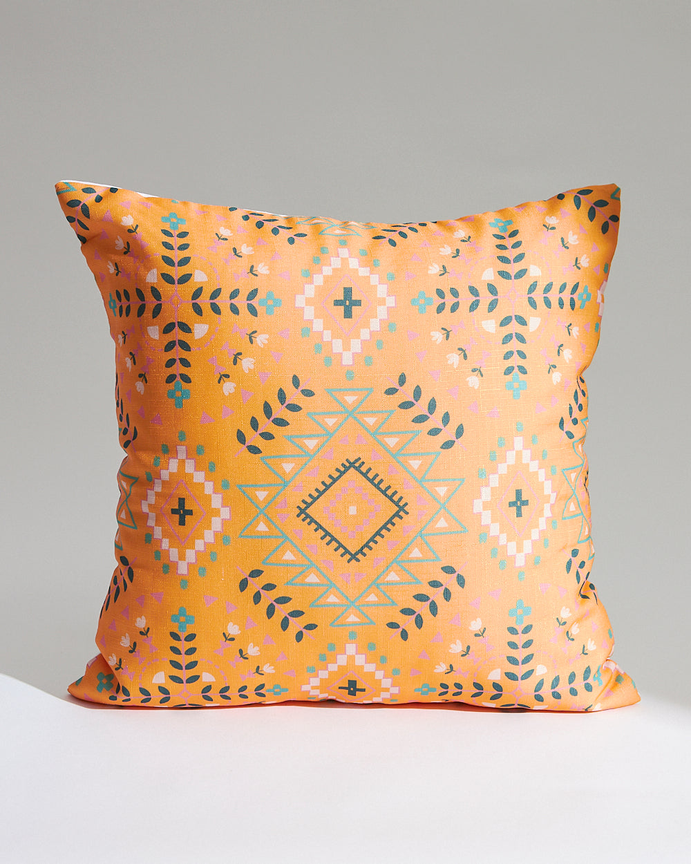 Teal by Chumbak | Mexico Aztec 16" Cushion Covers, Set of 5
