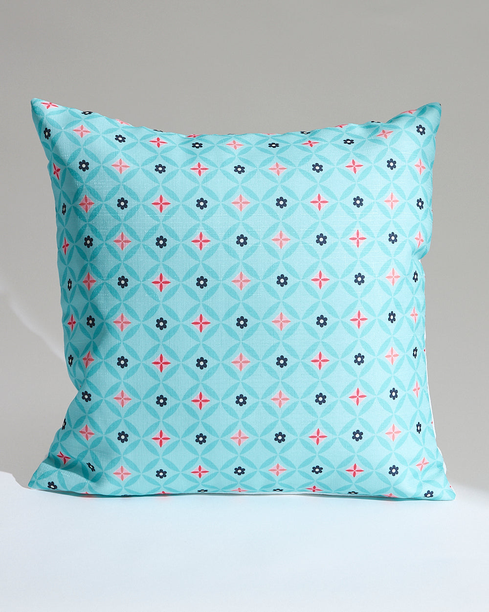 Teal by Chumbak 16" Cushion Covers , Set of 5 Multi color| Zip closure