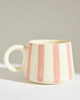 Essentials Love Stripes Mug - Pink