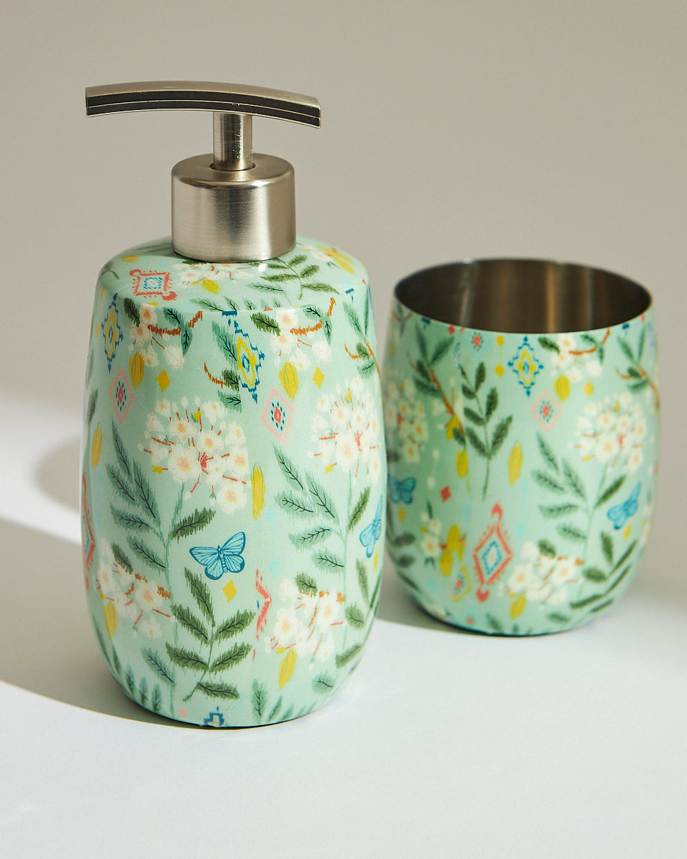 Soap Dispenser & Tumbler Set | Farmhouse