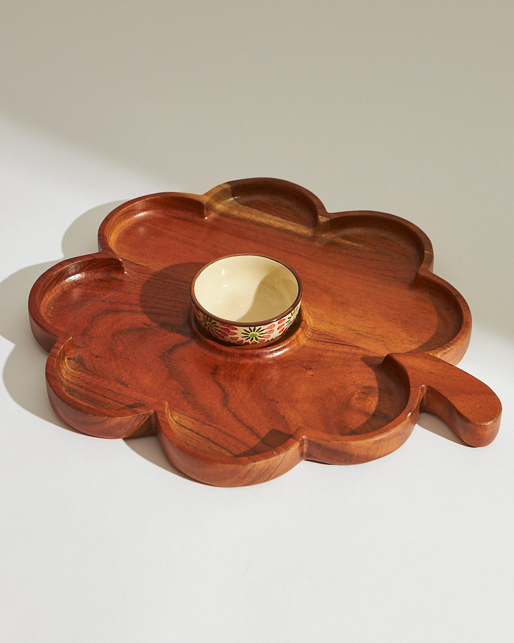 Flower Chip & Dip Platter