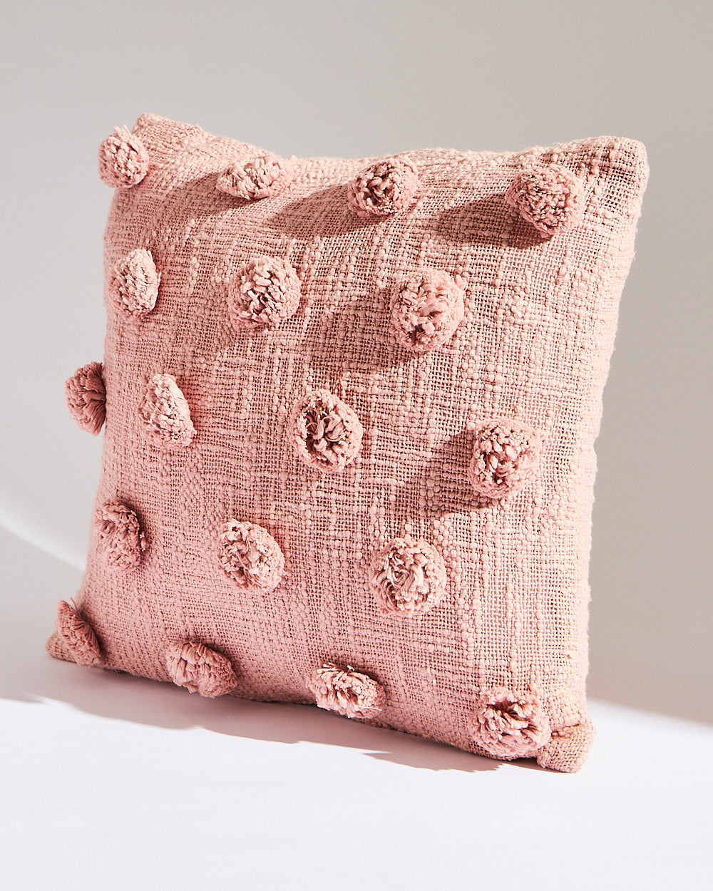 Essentials Polka Cushion Cover, Pink