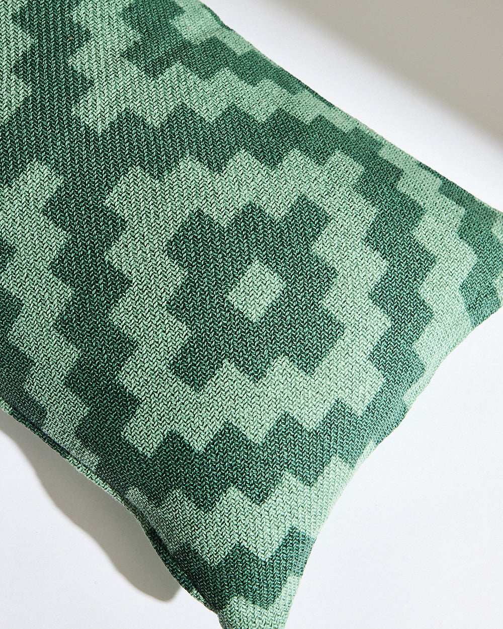 Essentials Aztec Cushion Cover, Green