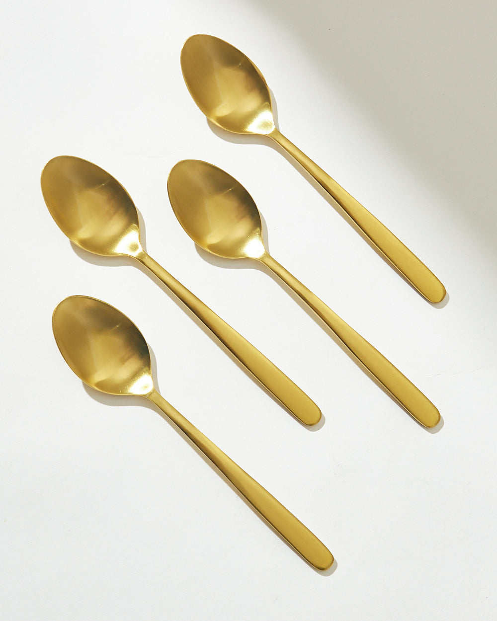 Classic Gold Meal Spoons - Set of 4