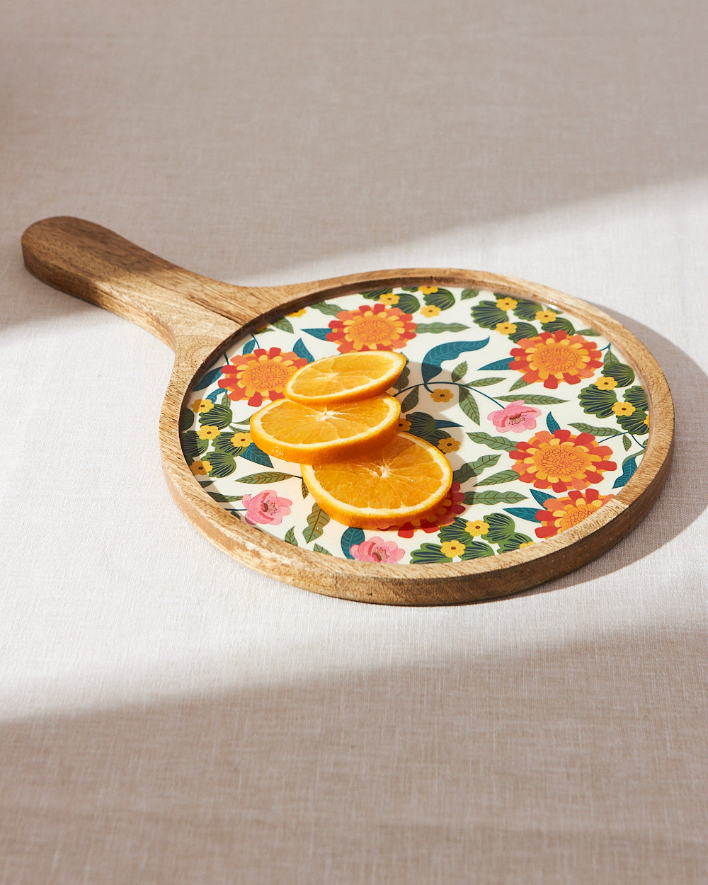 Marigold Cheese Platter | Wood