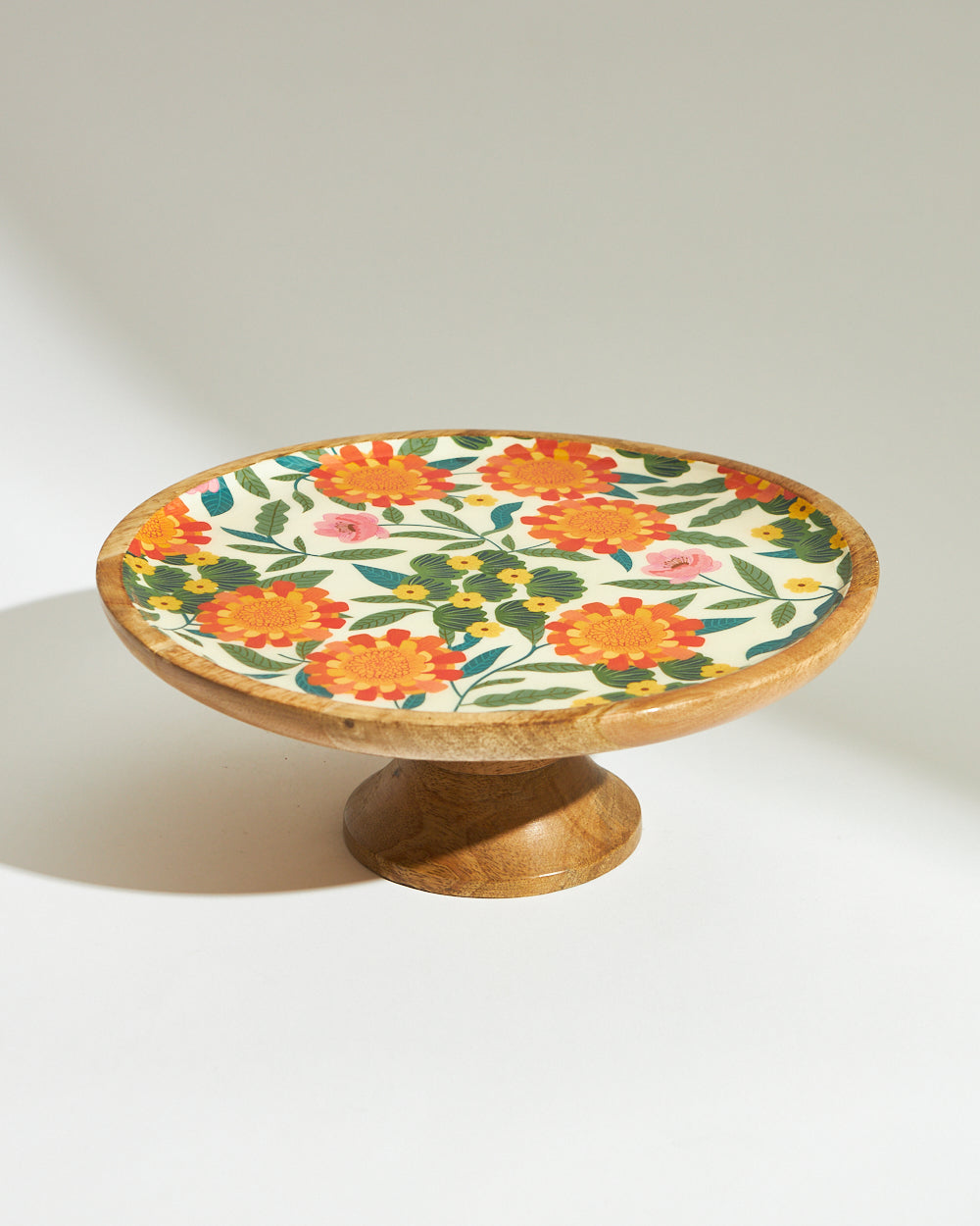 Marigold Cake Stand | Wood