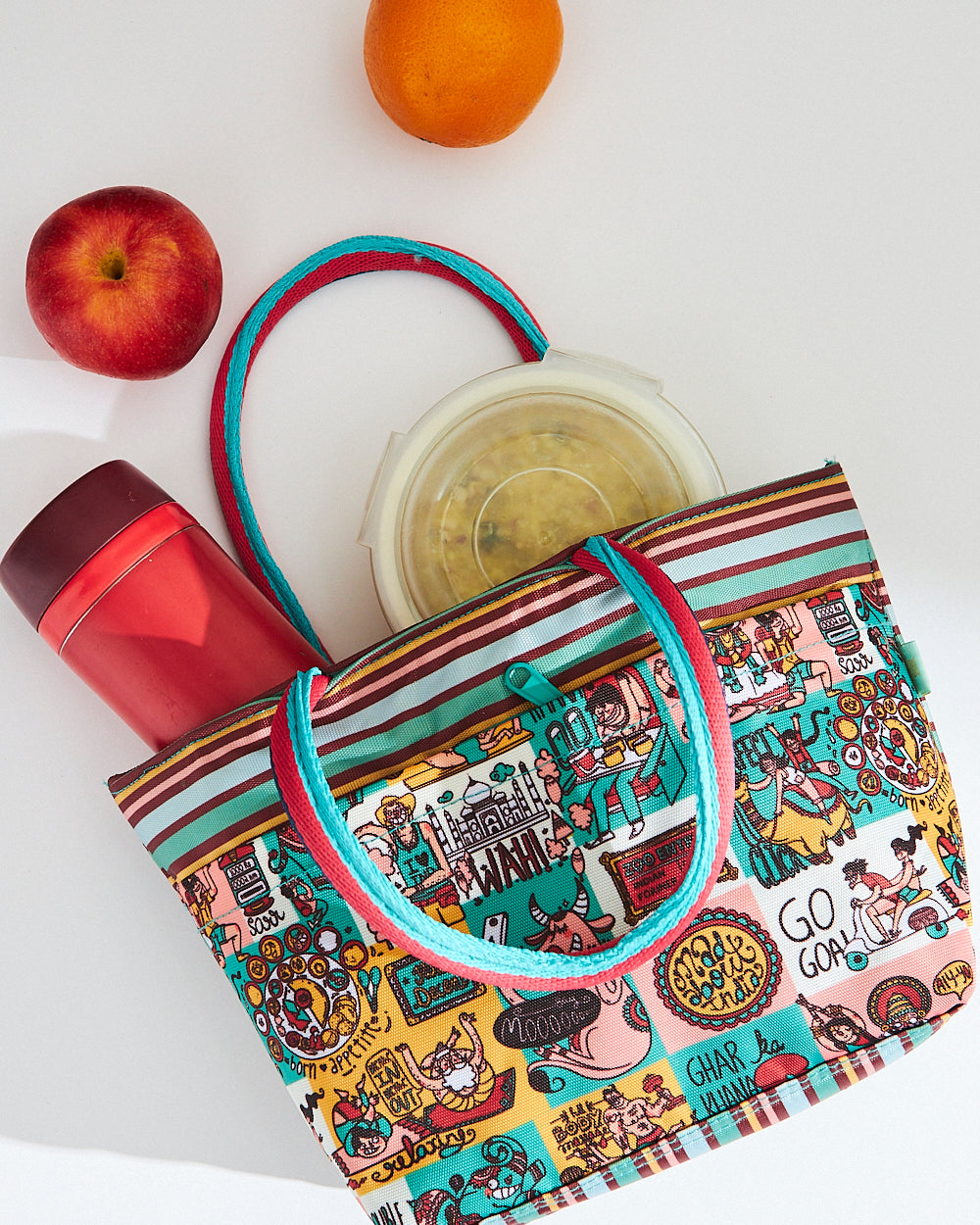 Mad about India Lunch Bag