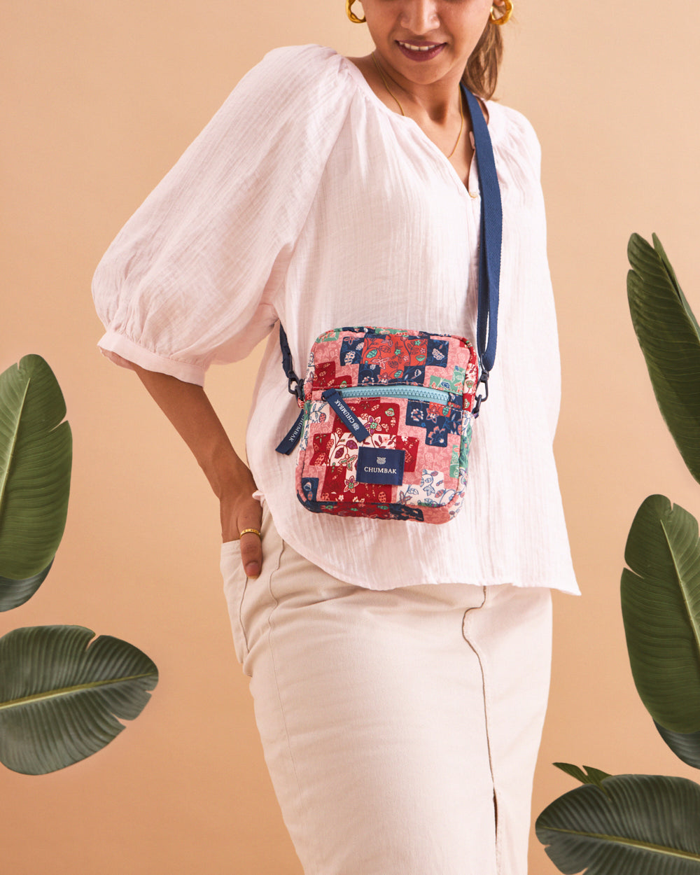 Mini Resort Crossbody Bag | Adjustable Sling| Water Resistant Fabric