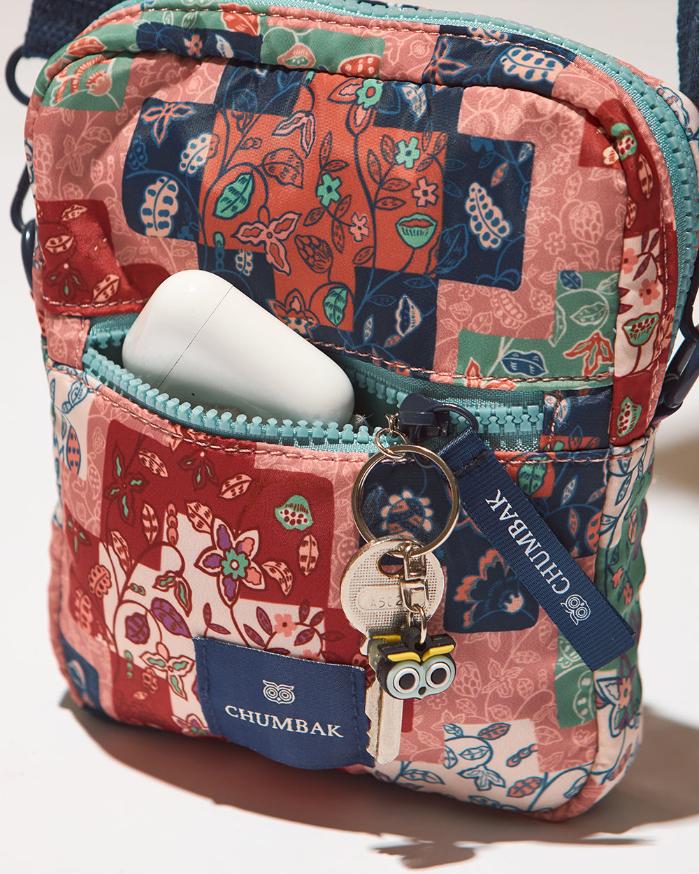 Mini Resort Crossbody Bag | Adjustable Sling| Water Resistant Fabric