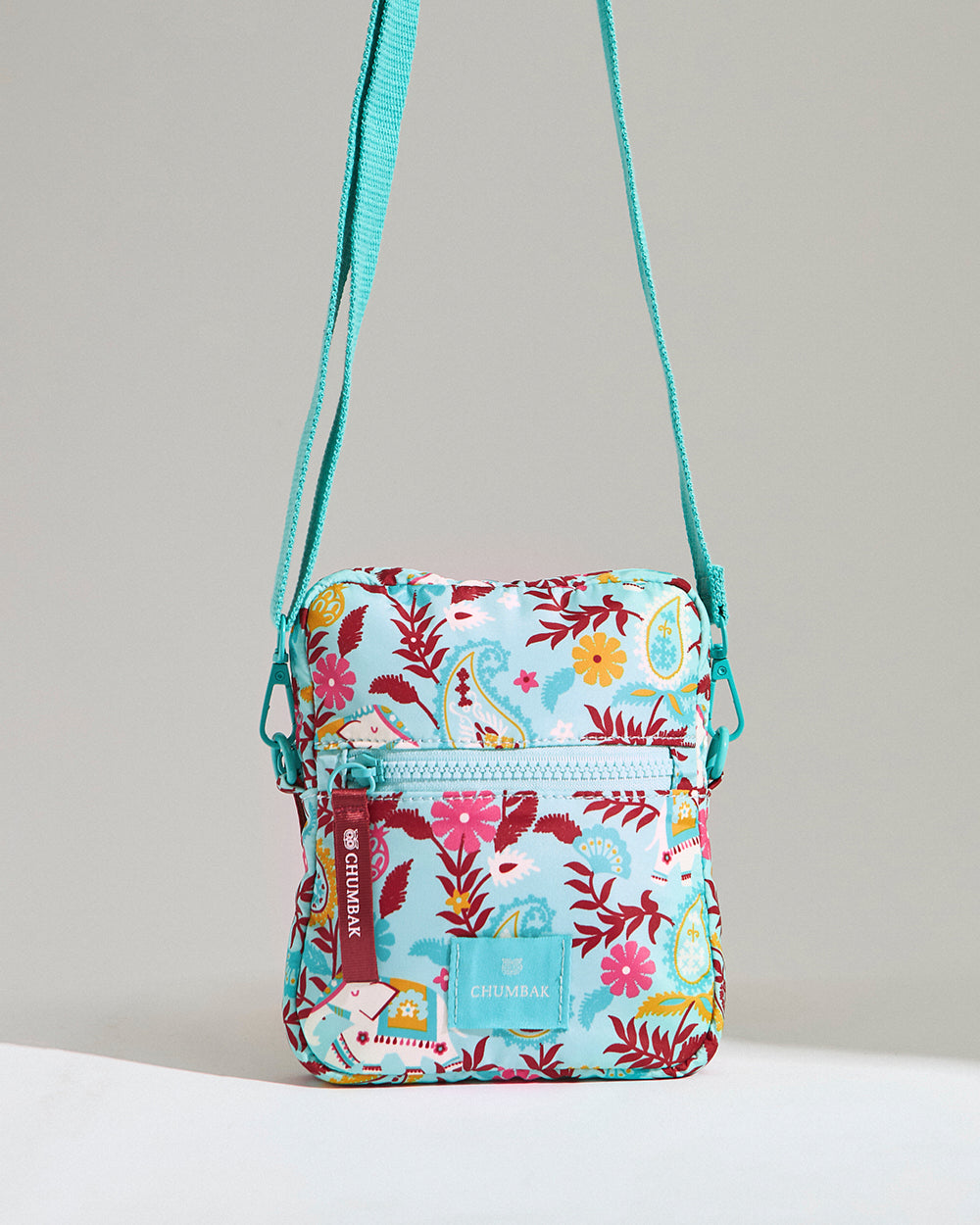 Mini Resort Crossbody Bag | Adjustable Sling| Water Resistant Fabric