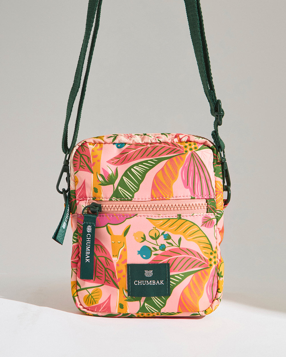 Mini Resort Crossbody Bag | Adjustable Sling| Water Resistant Fabric