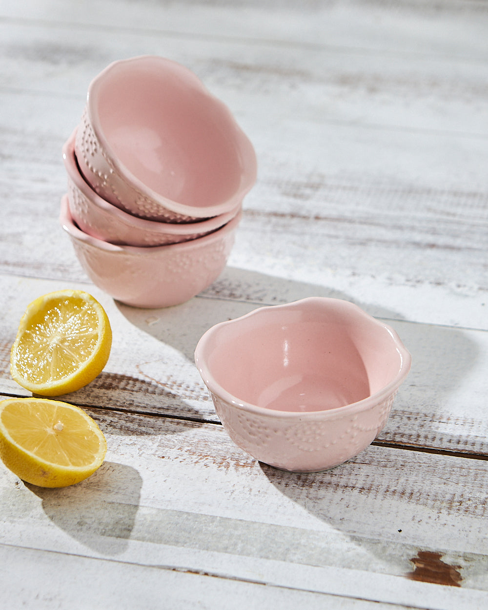 Essentials Lace Lentil Bowl, Pink