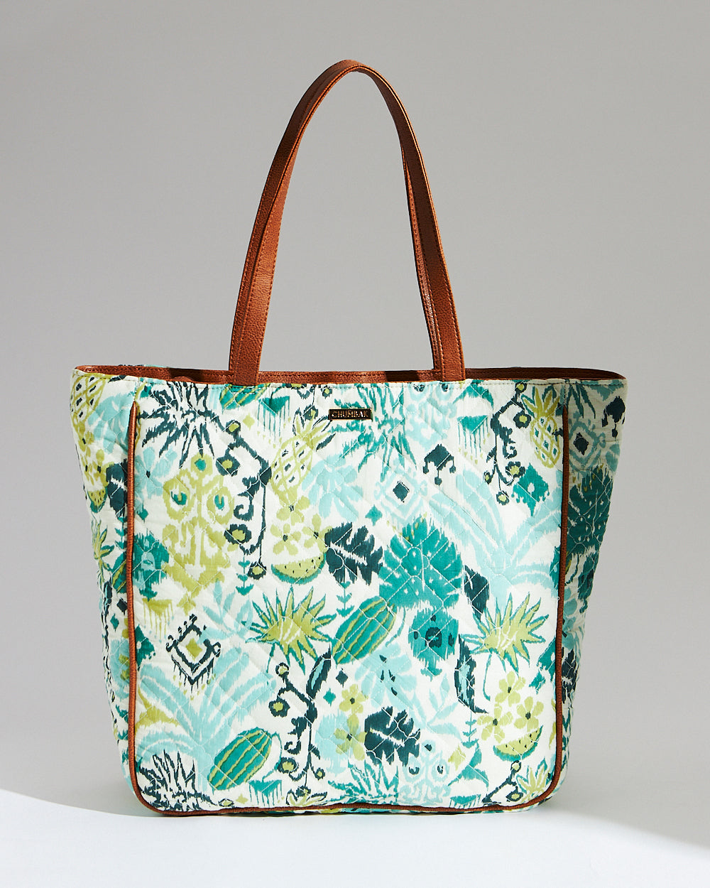 Paisley Flora Quilted Tote