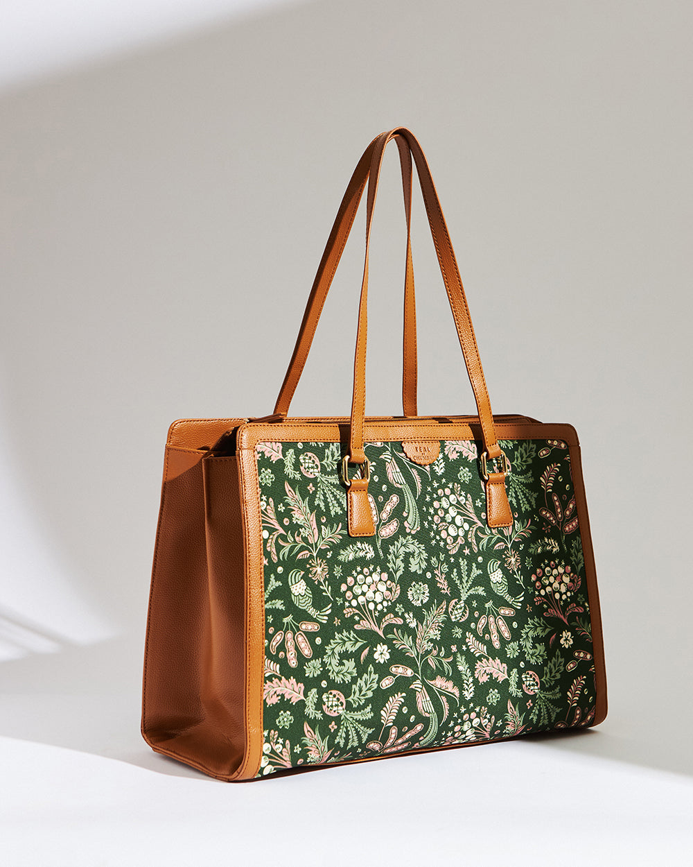 Teal by Chumbak Grassland Office Tote