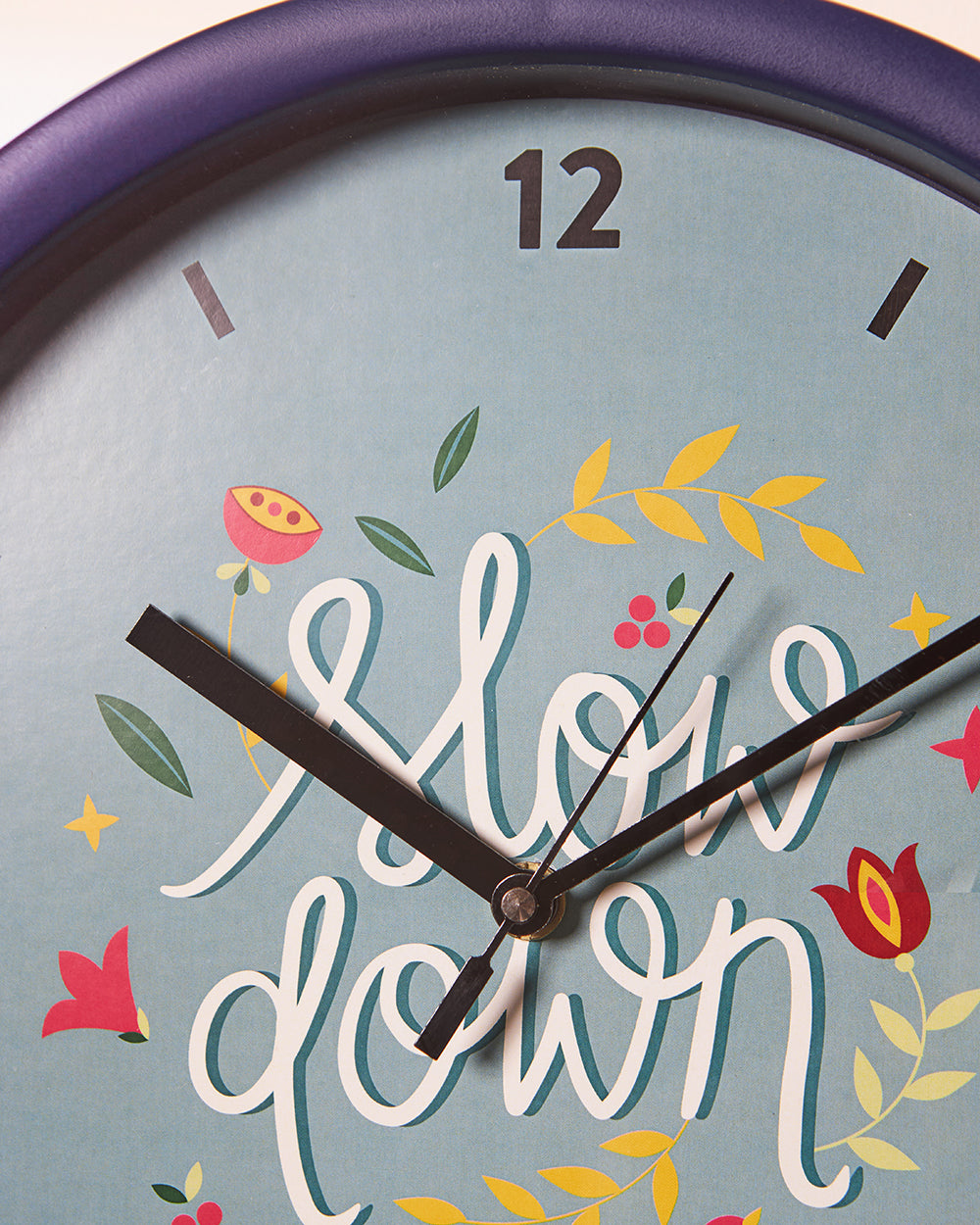 Teal by Chumbak Wall Clocks | 11 inch| Silent Sweep movement