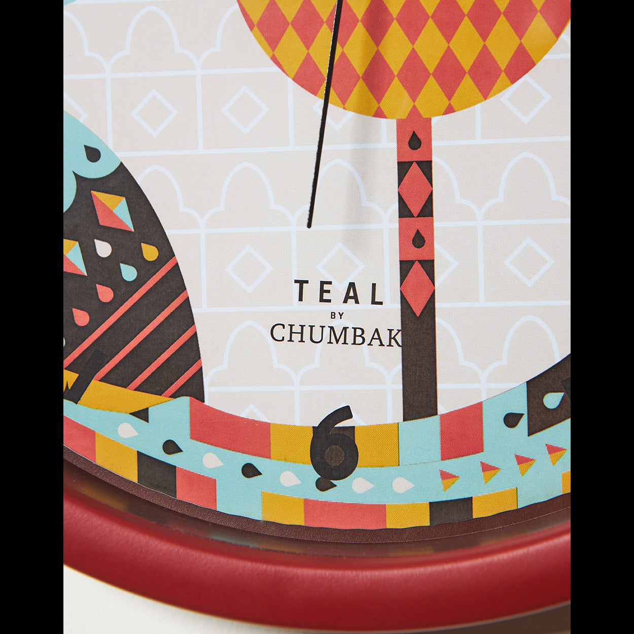 Teal by Chumbak Wall Clocks | 11 inch| Silent Sweep movement