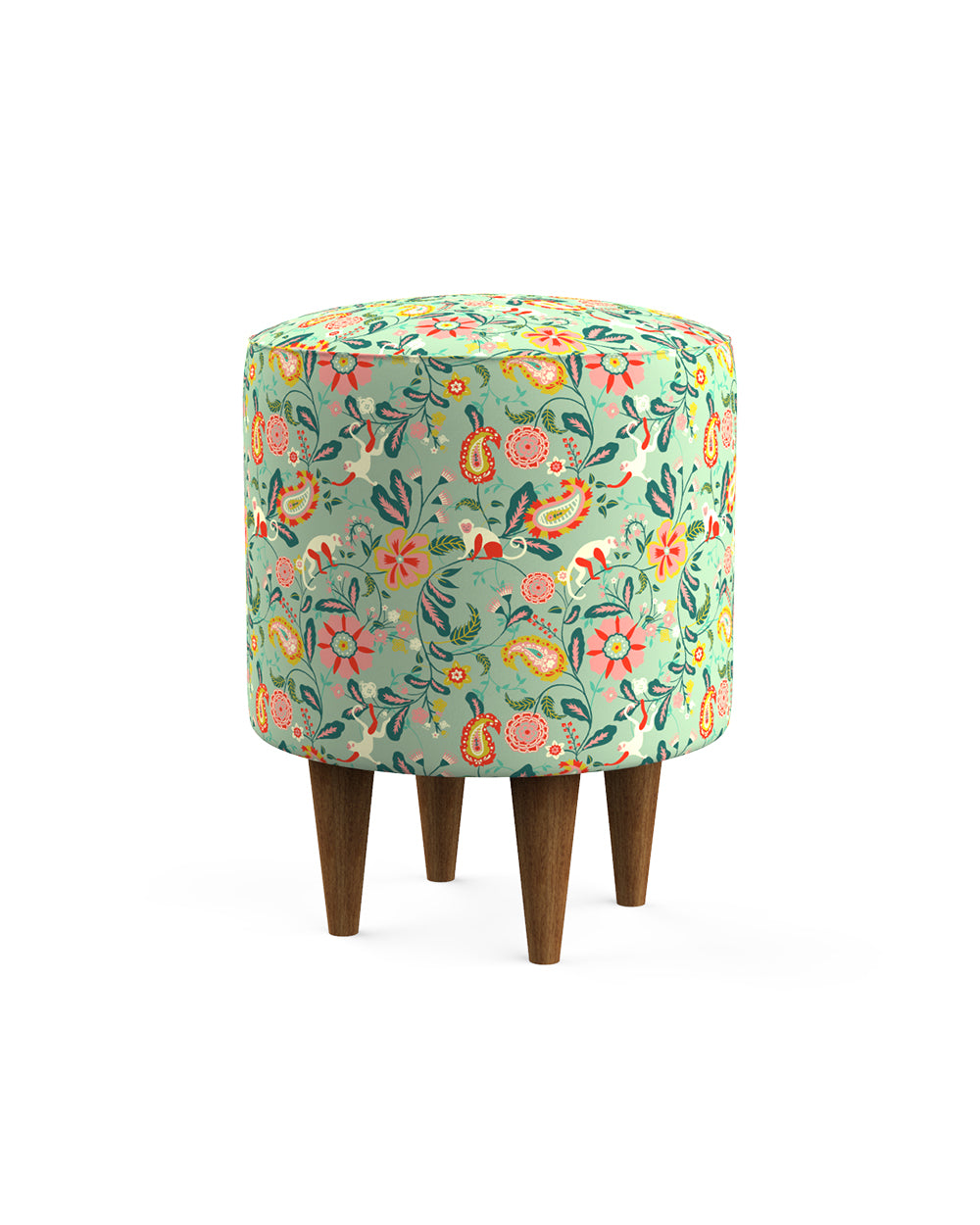 French Pouffe  - Indian Summer