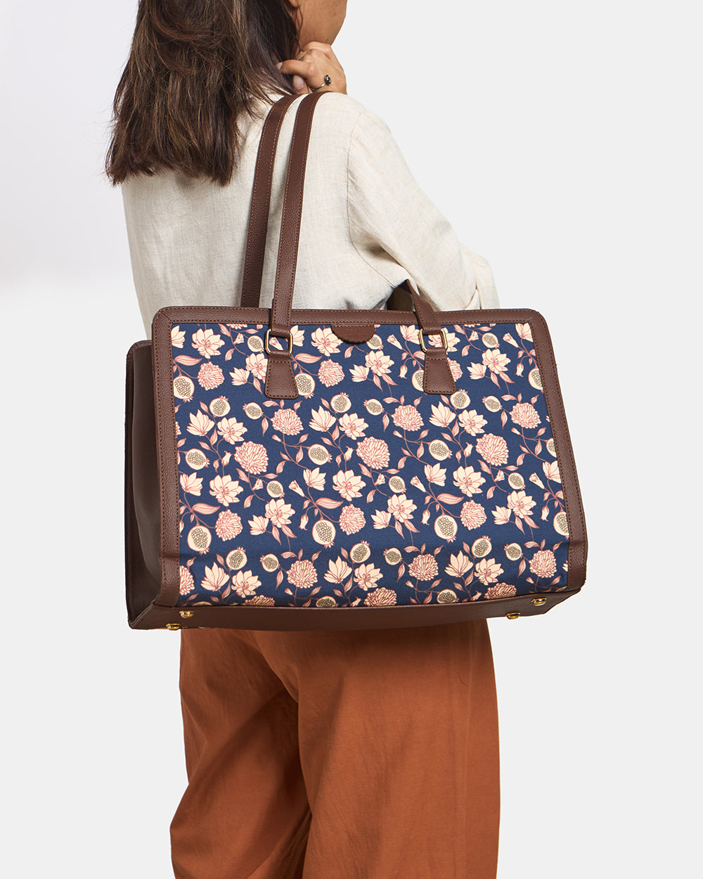Teal by Chumbak | Anar Garden Office Tote