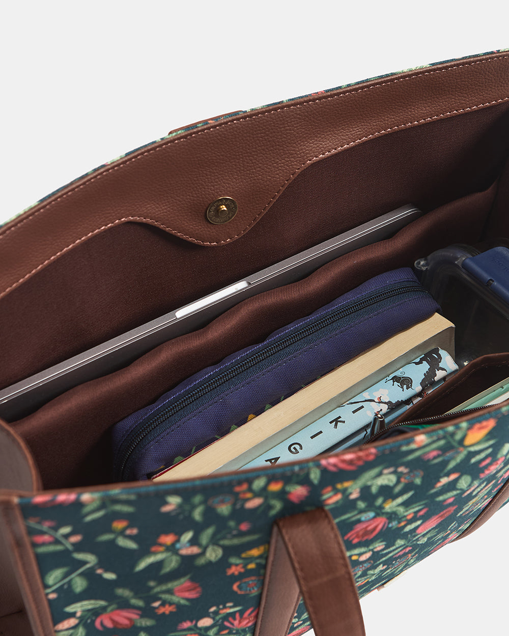 Teal by Chumbak | Sugarbushes Canvas Tote