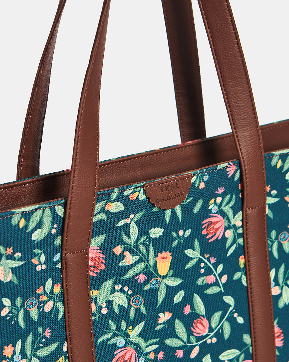 Teal by Chumbak | Sugarbushes Canvas Tote