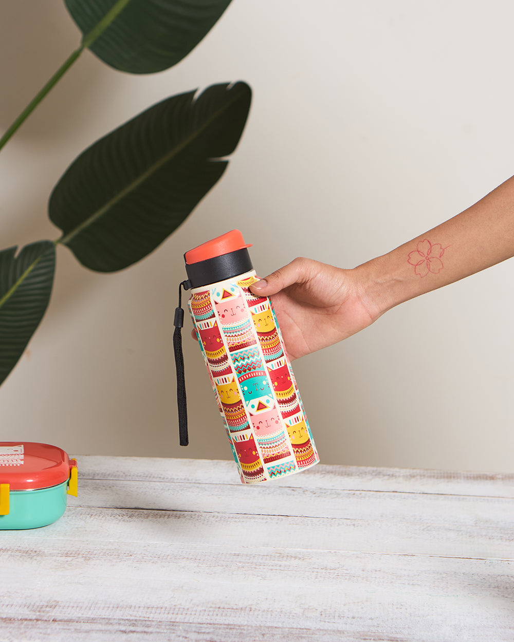 Aztec Cats Sipper