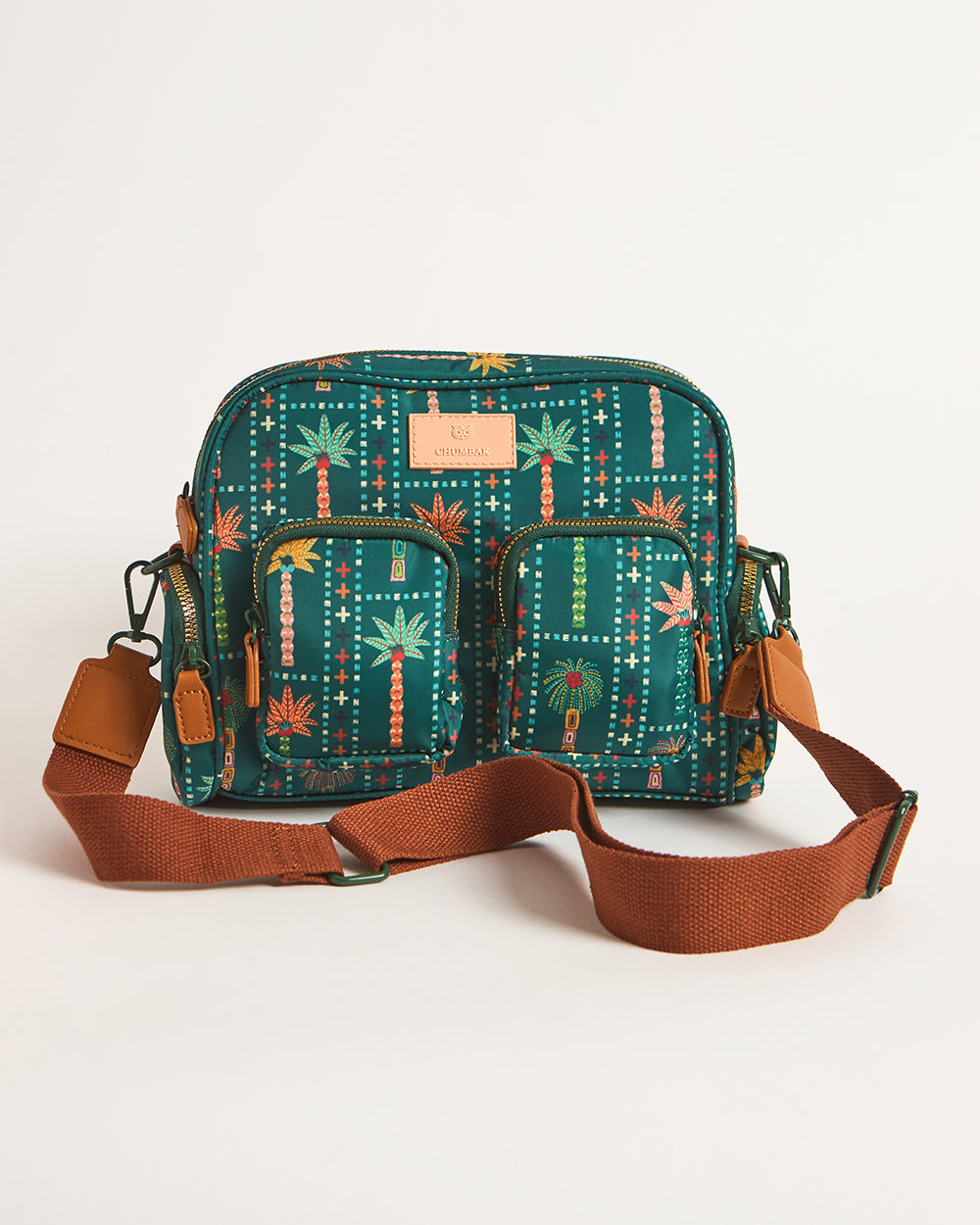 Weekends Messenger Bag - Palms