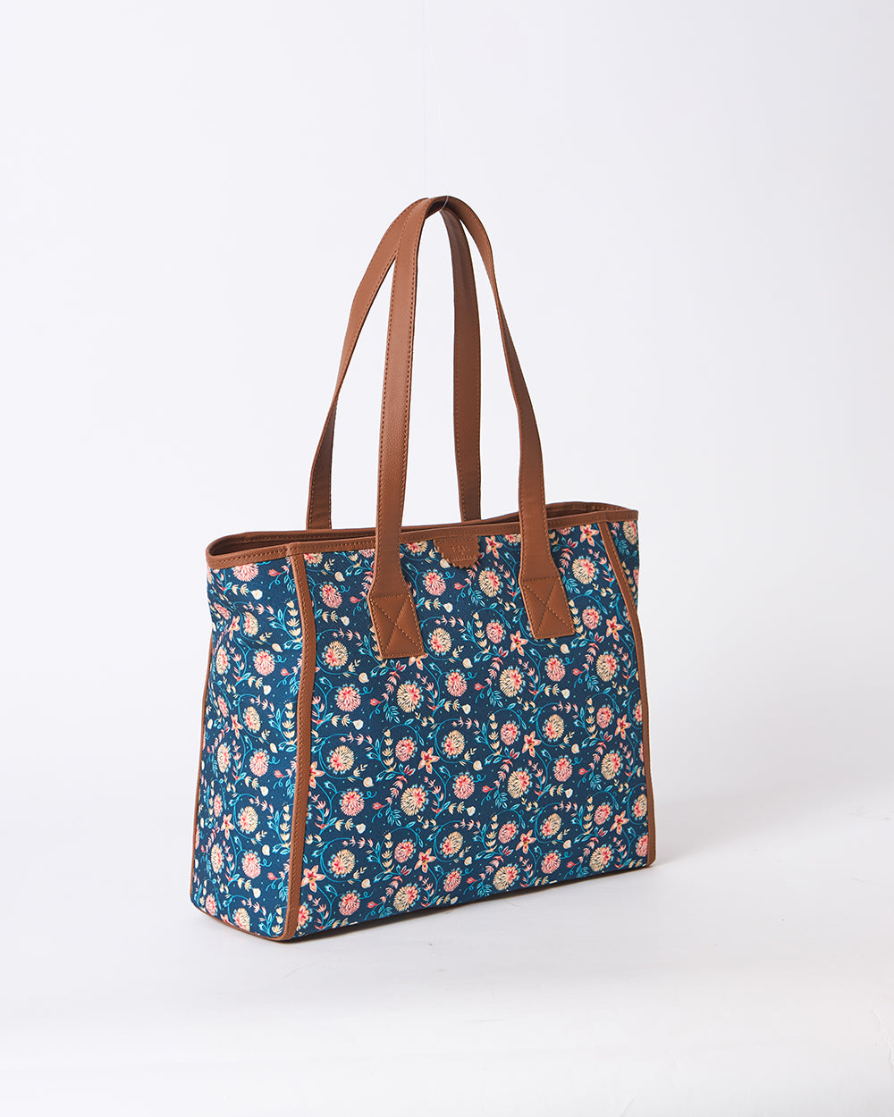 Teal by Chumbak Blue Bloom Everyday Tote