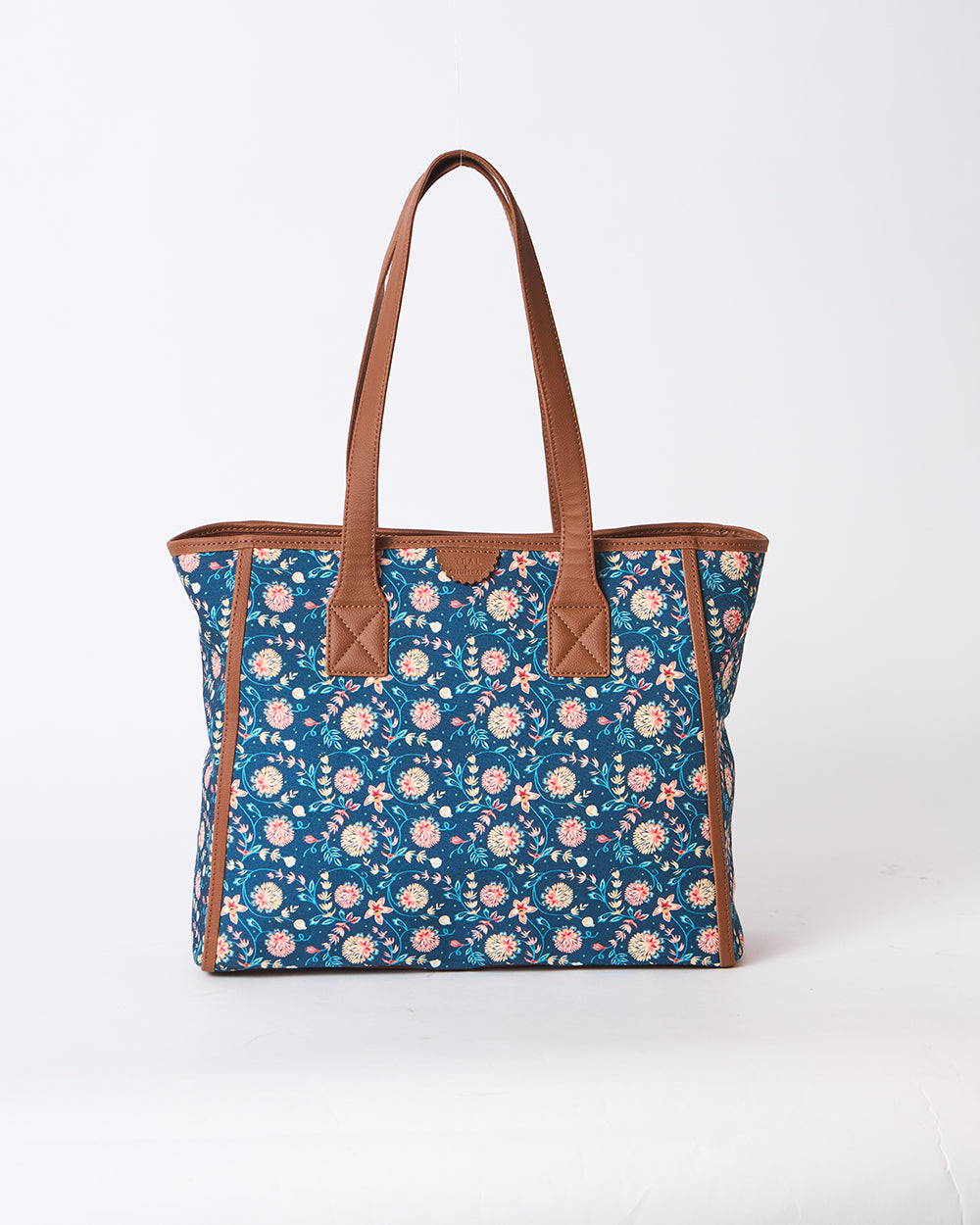 Teal by Chumbak Blue Bloom Everyday Tote