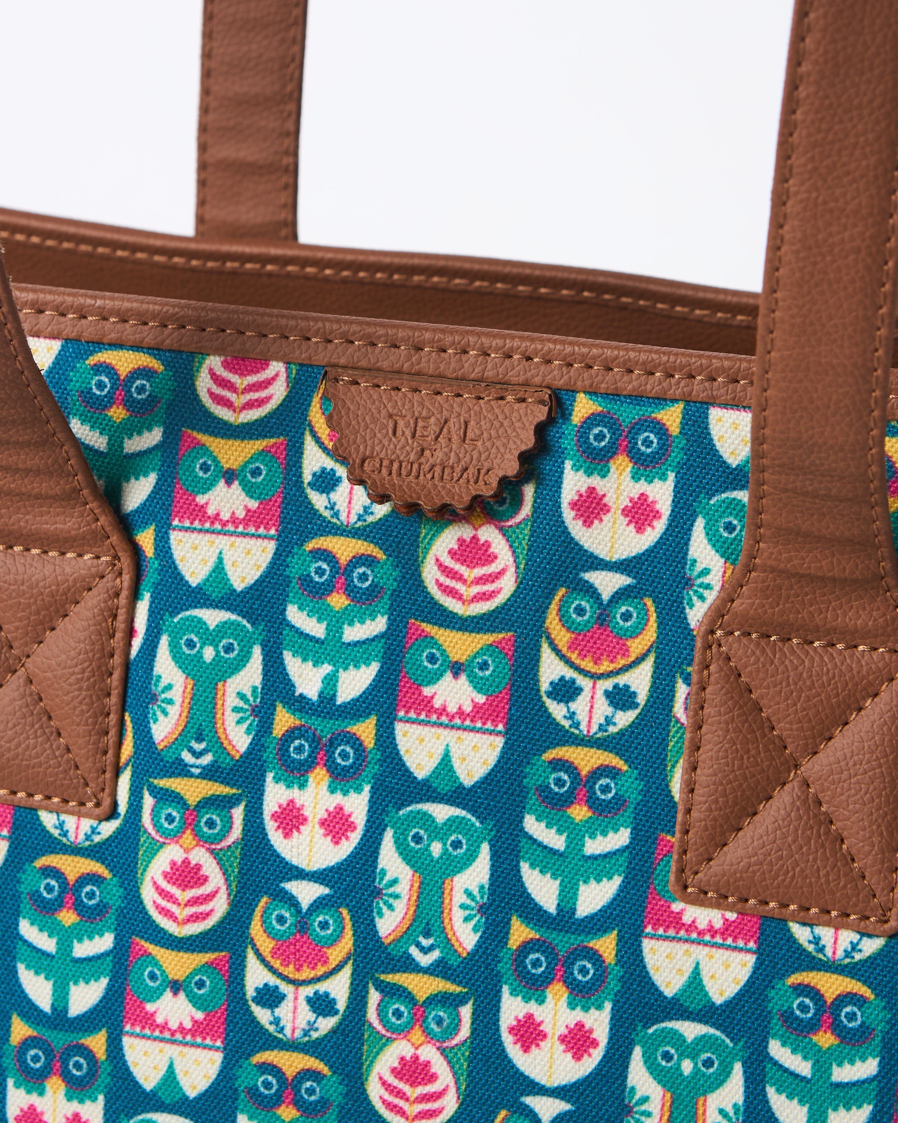 Teal by Chumbak Owl March Everyday Tote