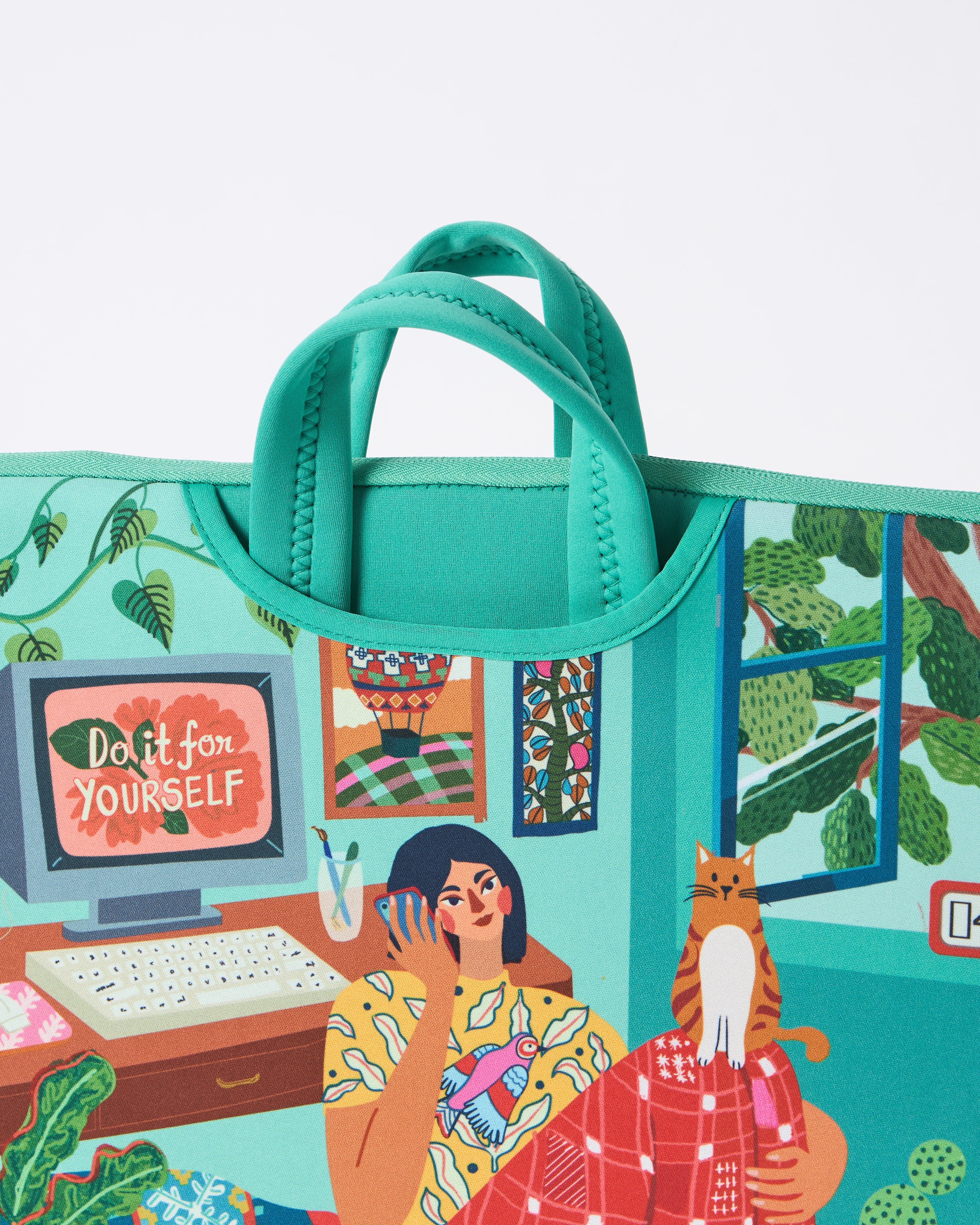 Slow Living Laptop Sleeve, 15"