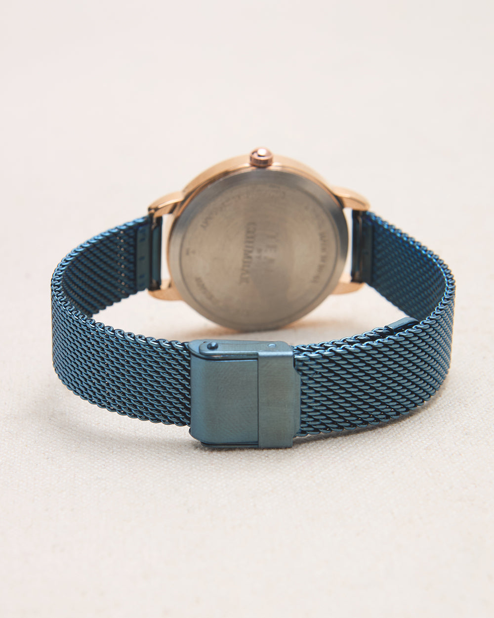 Teal By Chumbak | Midnight Sky Watch, Metal Mesh Strap