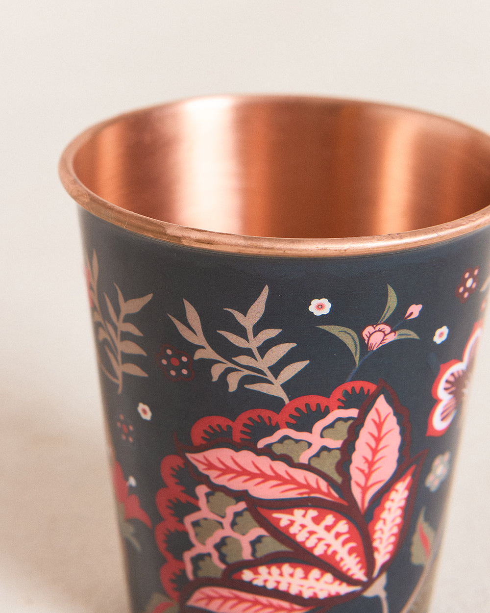 Vintage Rose Copper Tumbler, Small